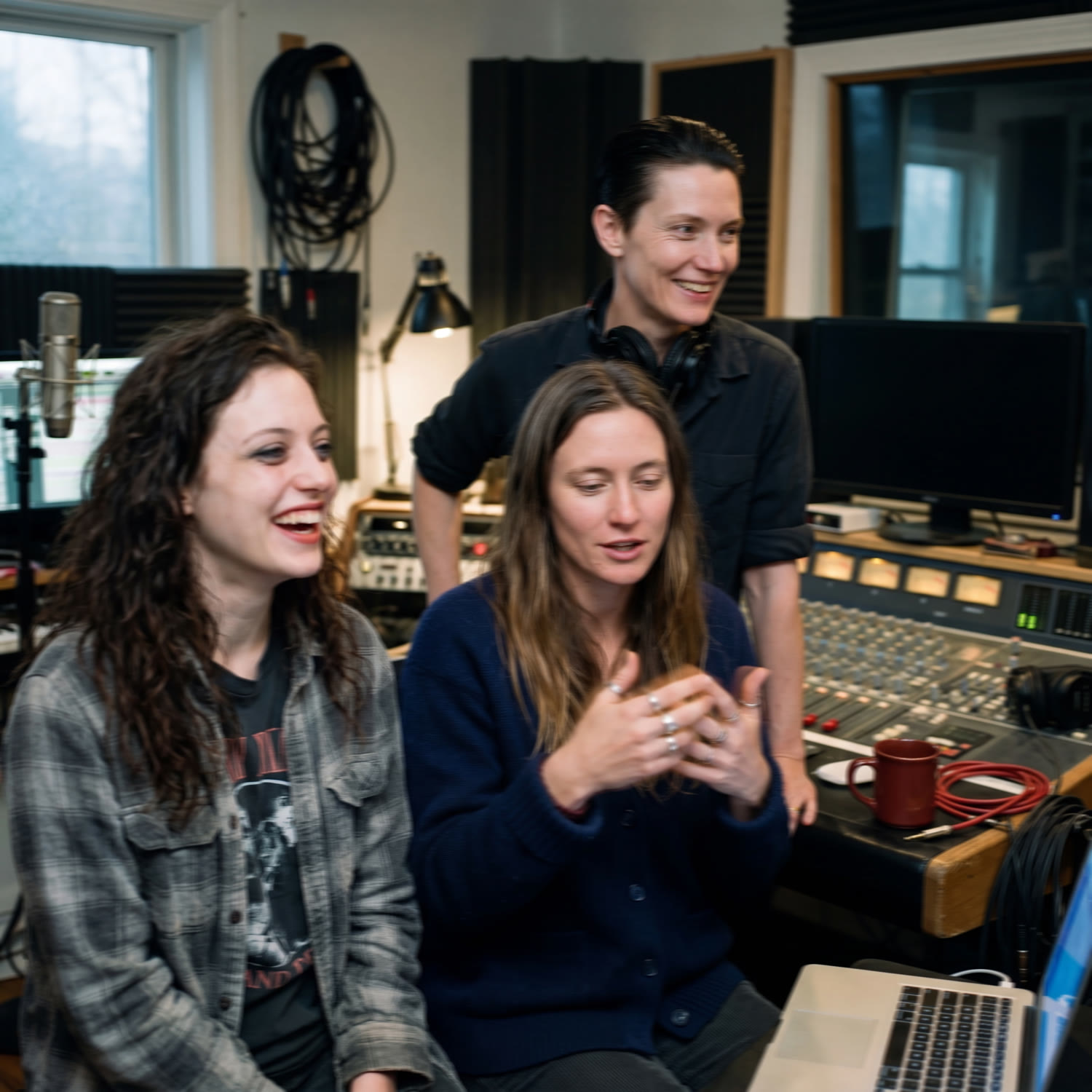 Banashee in the studio